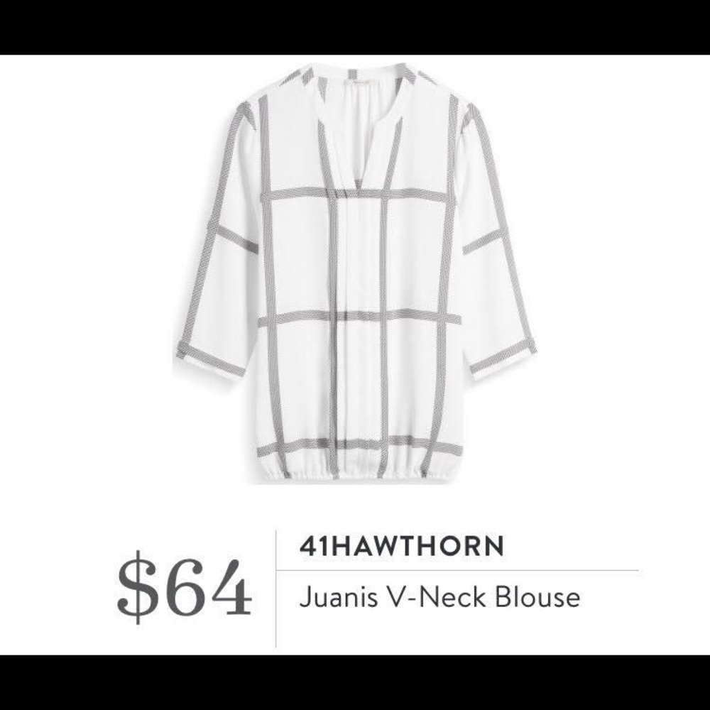 41 Hawthorn - Juanis V-Neck Blouse